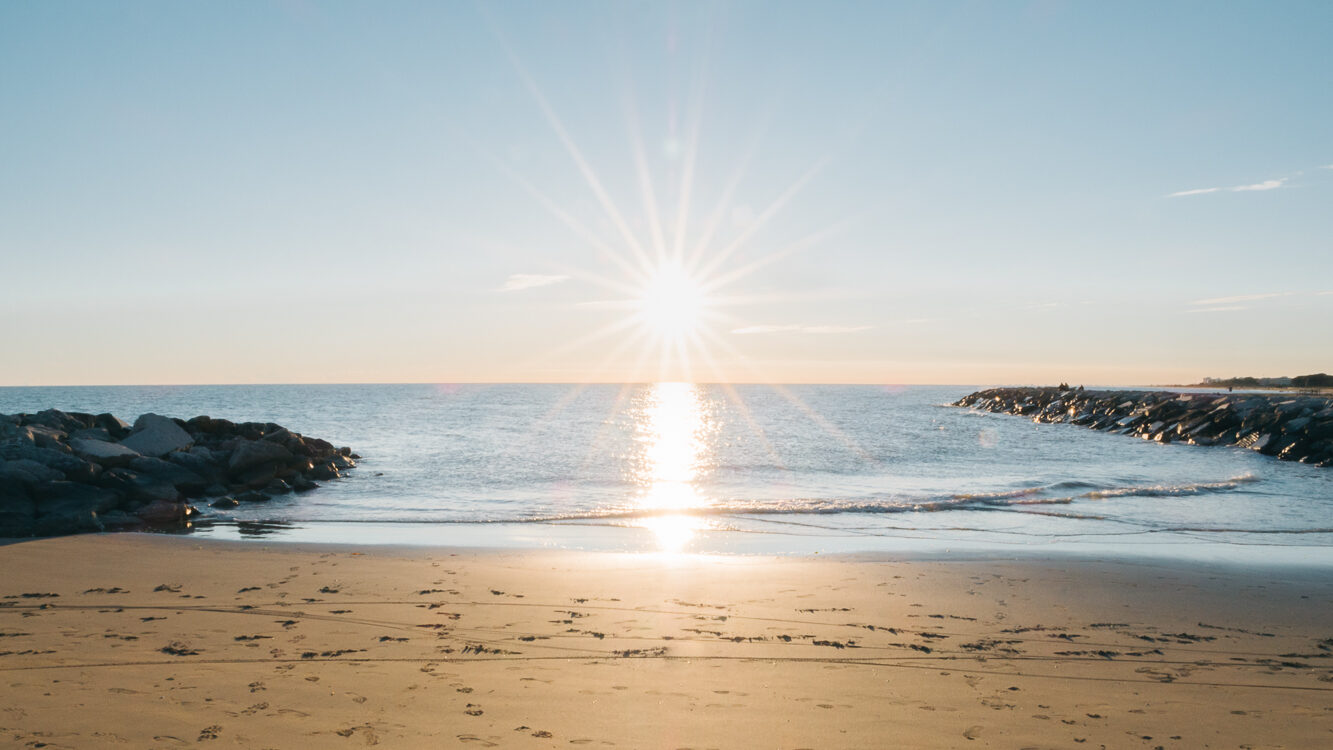 Sole sulla spiaggia